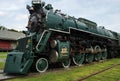 Chesapeake and Ohio Engine 614 Royalty Free Stock Photo